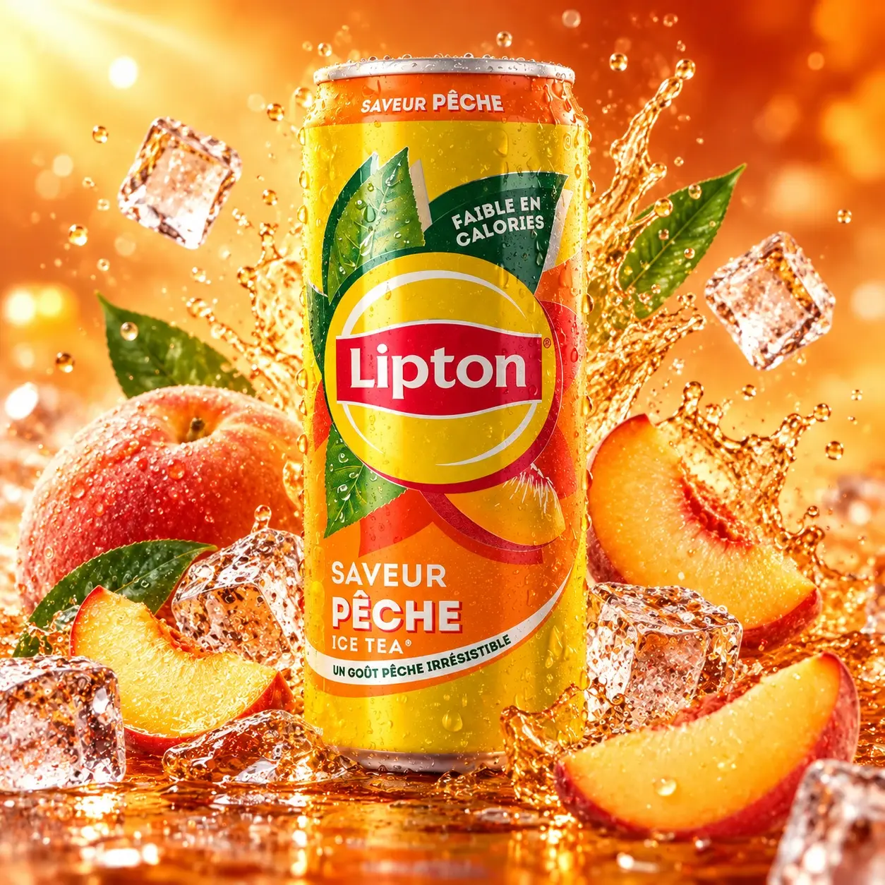 Lipton Ice Tea Pêche · 33 cl