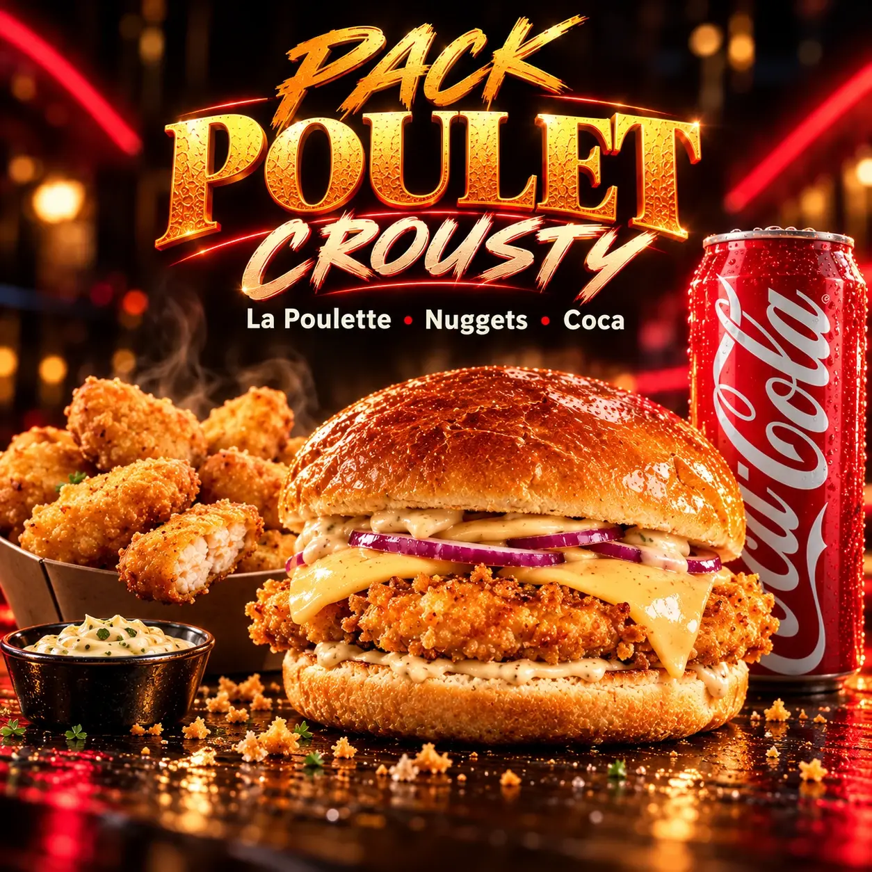 Pack Poulet Crousty